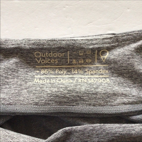 OUTDOOR VOICES WORKOUT LEGGINGS SMALL - Picture 10 of 12